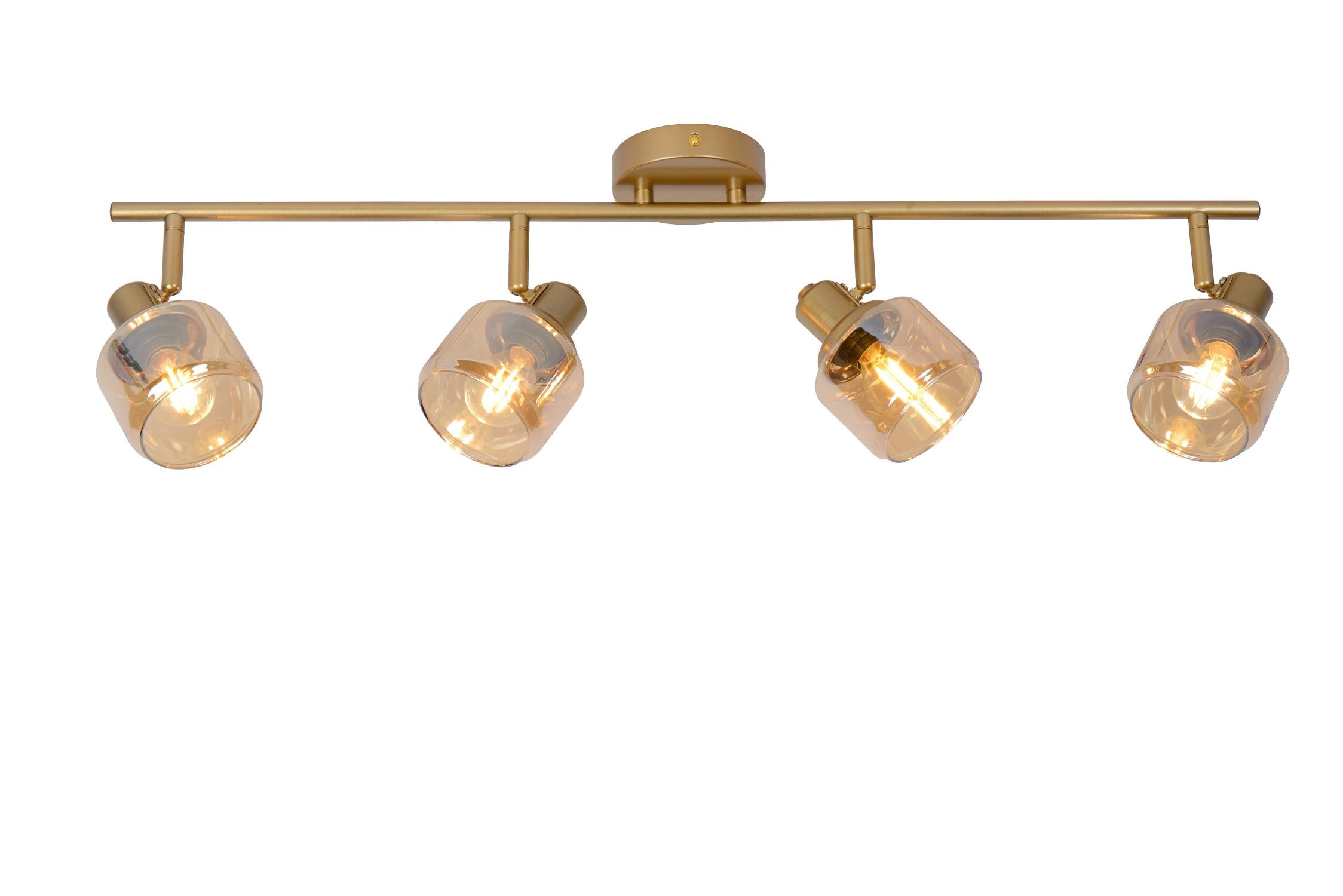 BJORN - Ceiling spot - 4xE14 - Matt Gold / Brass