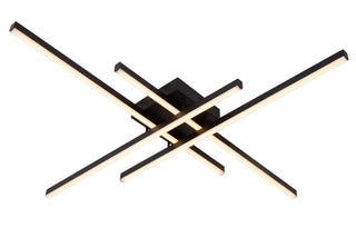NOVAK - Plafonnier - LED Var. - CCT - 1x42W 2700K/4000K - Noir