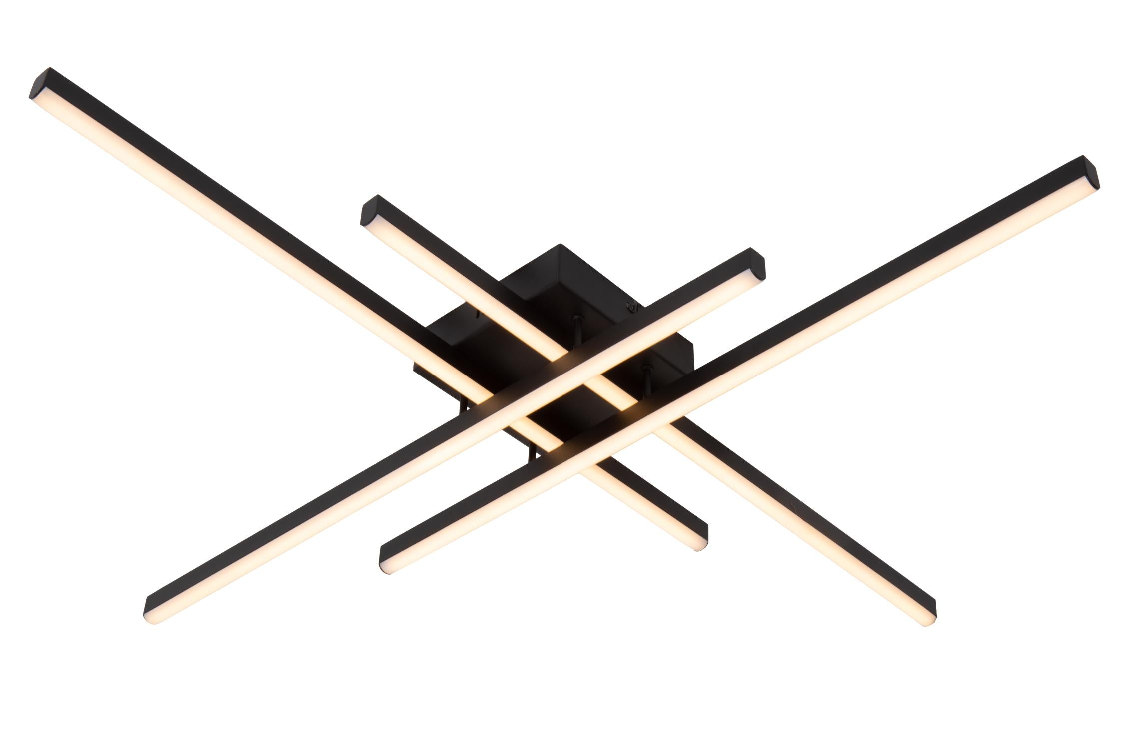 NOVAK - Plafonnier - LED Var. - CCT - 1x42W 2700K/4000K - Noir