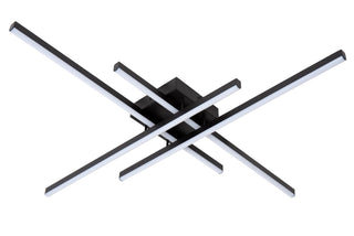 NOVAK - Plafonnier - LED Var. - CCT - 1x42W 2700K/4000K - Noir