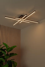NOVAK - Plafonnier - LED Var. - CCT - 1x42W 2700K/4000K - Noir