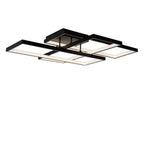 LOKERO - Plafonnière - LED Dimb. - CCT - 1x60W 2700K/4000K - Zwart