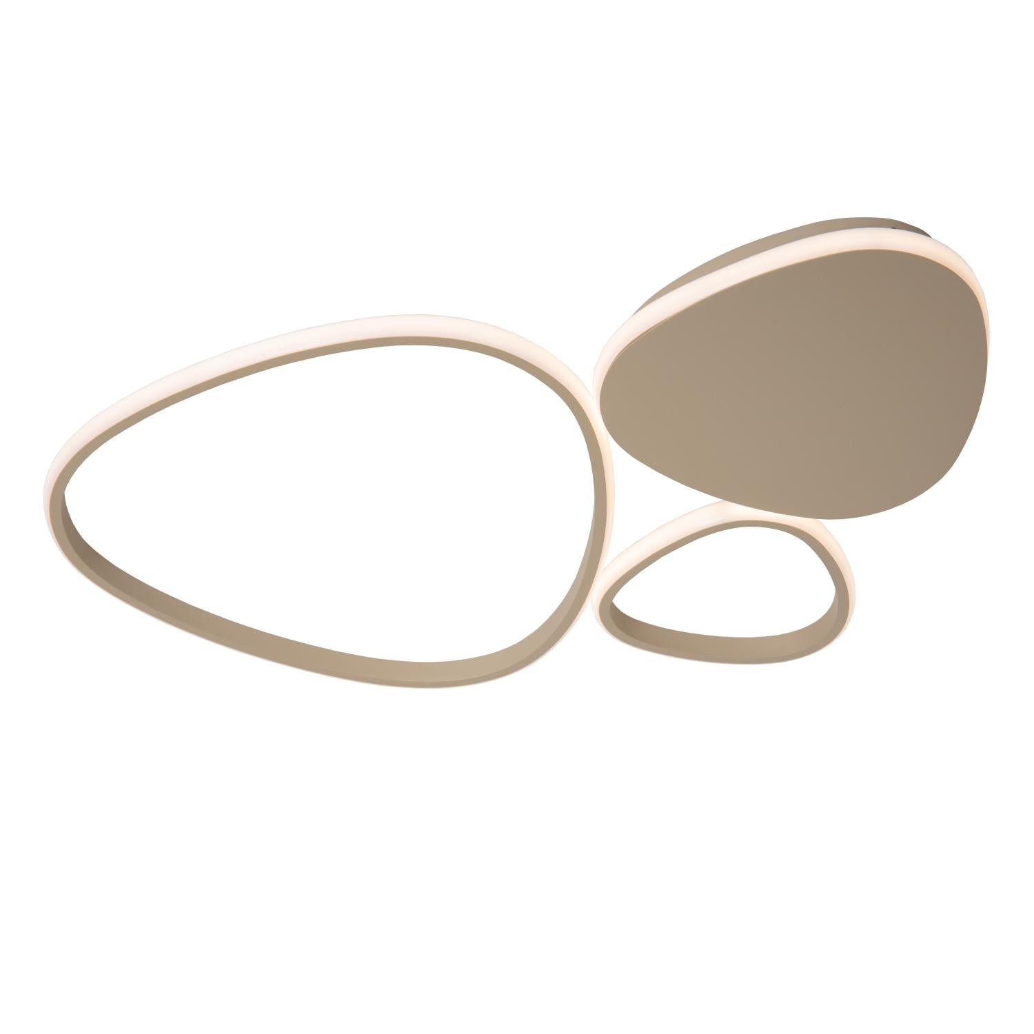 SAMLING - Plafonnière - LED Dimb. - CCT - 1x30W 2700K/4000K - Taupe