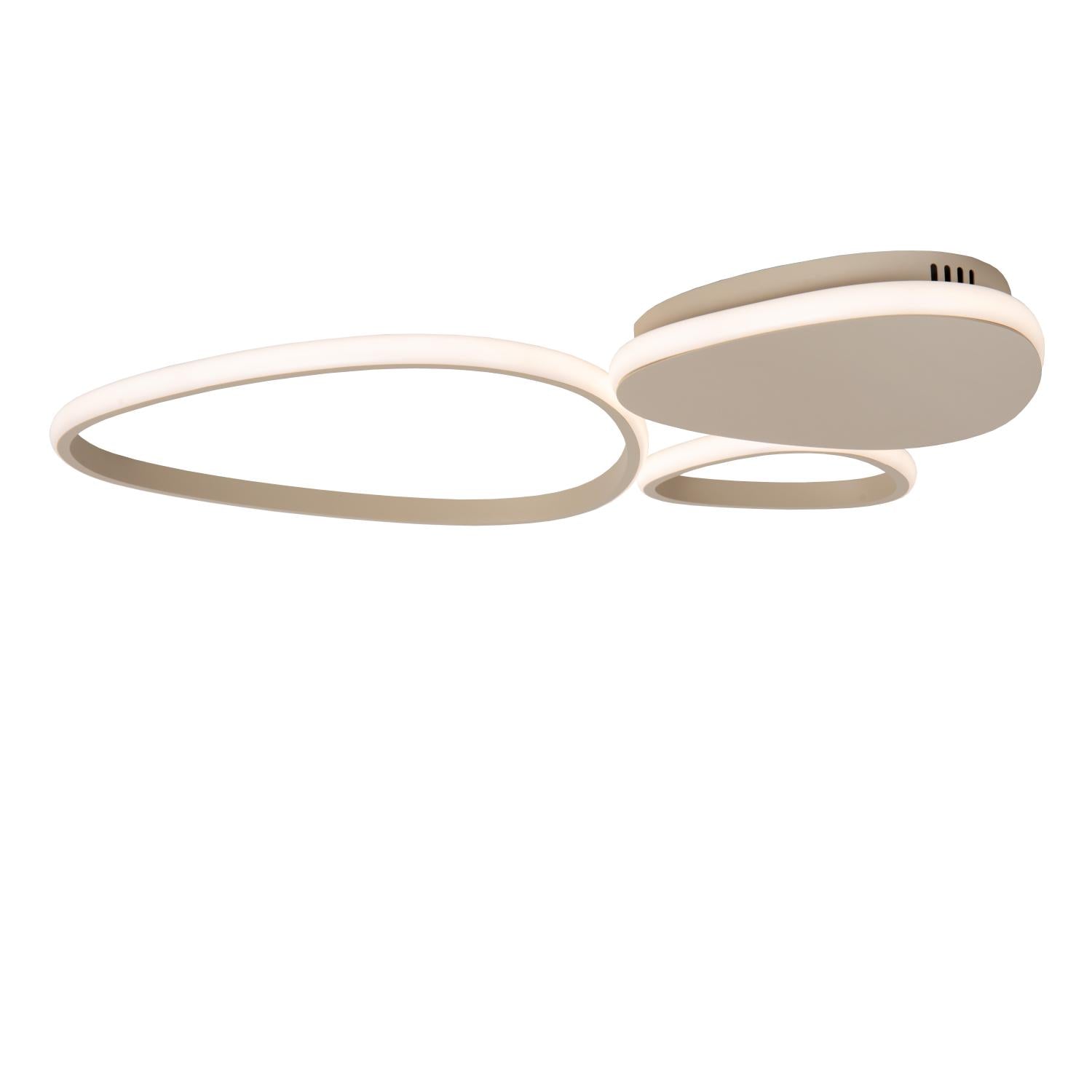 SAMLING - Plafonnière - LED Dimb. - CCT - 1x30W 2700K/4000K - Taupe