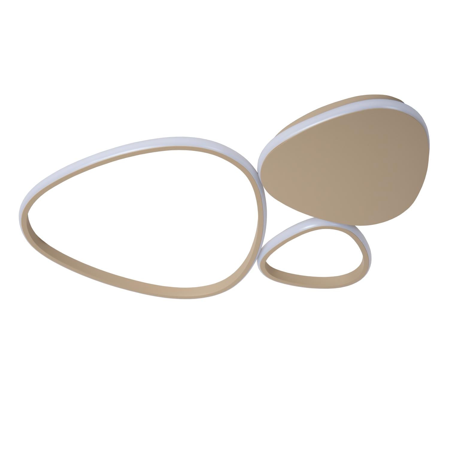 SAMLING - Plafonnière - LED Dimb. - CCT - 1x30W 2700K/4000K - Taupe