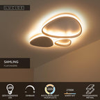SAMLING - Plafonnière - LED Dimb. - CCT - 1x30W 2700K/4000K - Taupe