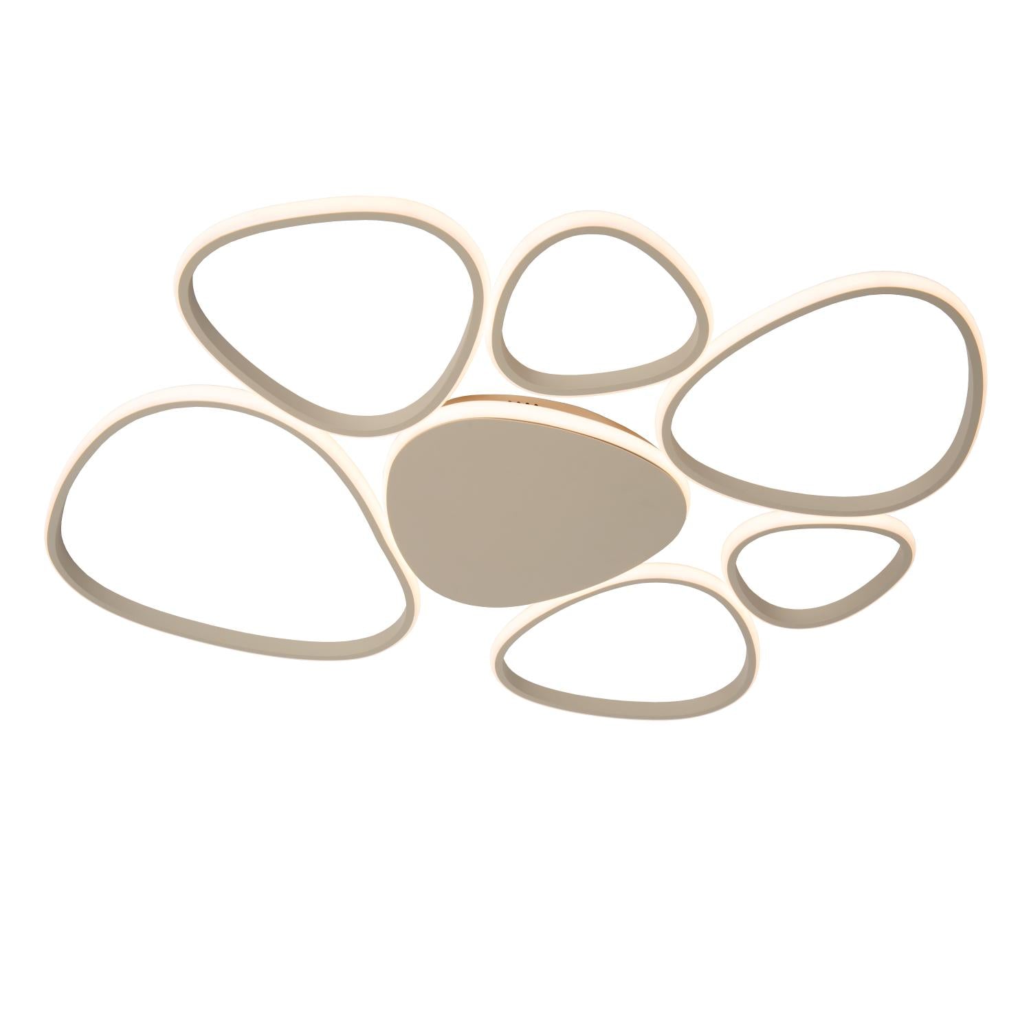 SAMLING - Plafonnière - LED Dimb. - CCT - 1x72W 2700K/4000K - Taupe