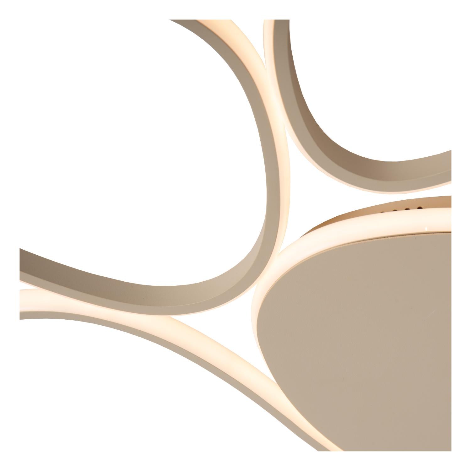 SAMLING - Plafonnière - LED Dimb. - CCT - 1x72W 2700K/4000K - Taupe