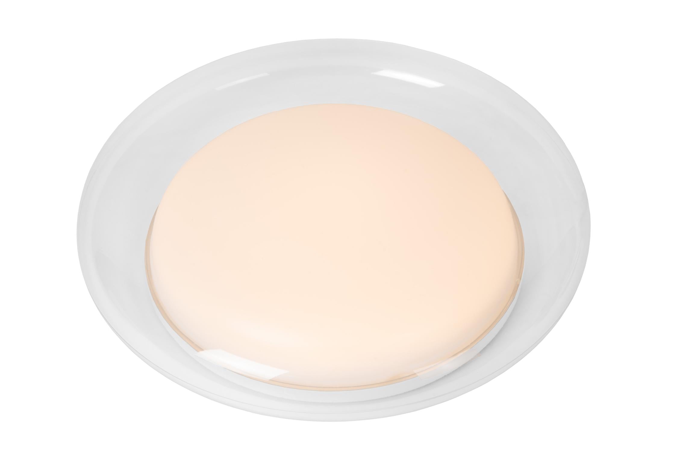 SKETES - Plafonnière - Ø 45,7 cm - LED Dimb. - CCT - 1x24W 2700K/4000K - Transparant