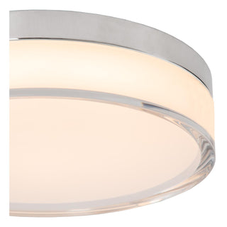 PLANO - Plafonnière Badkamer - Ø 23 cm - LED Dimb. - CCT - 1x11W 2700K/4000K - IP44 - Opaal