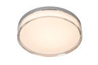 PLANO - Plafonnière Badkamer - Ø 28 cm - LED Dimb. - CCT - 1x16W 2700K/4000K - IP44 - Opaal