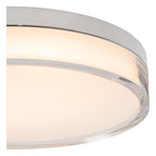 PLANO - Plafonnière Badkamer - Ø 28 cm - LED Dimb. - CCT - 1x16W 2700K/4000K - IP44 - Opaal