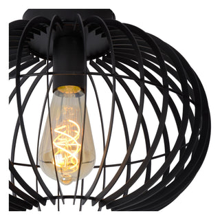 REDA - Plafonnier - Ø 32 cm - 1xE27 - Noir