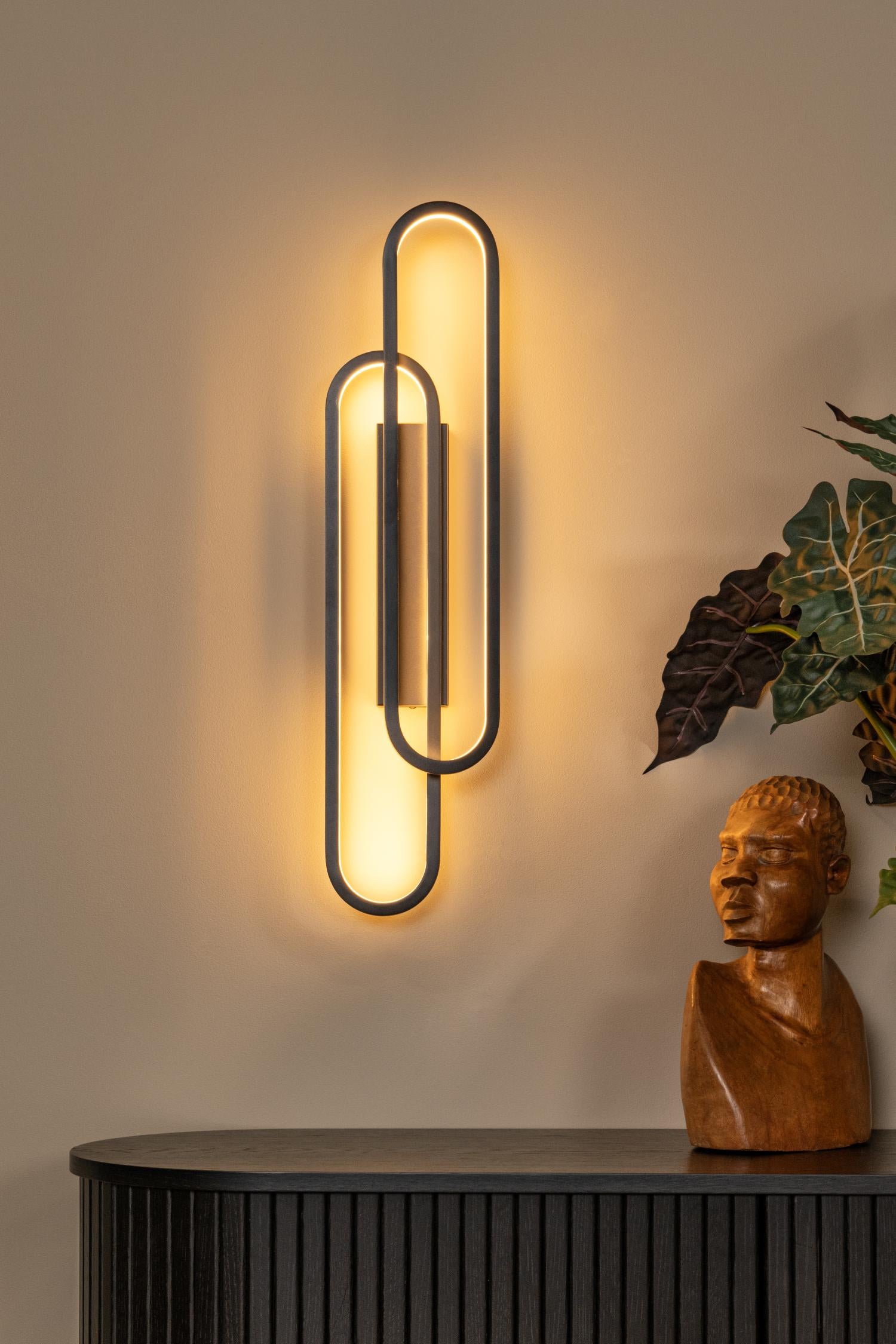 THELMA - Wall light - LED Dimmable - 1x35W 2700K - Black