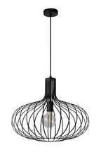 MANUELA - Hanglamp - Ø 50 cm - 1xE27 - Zwart