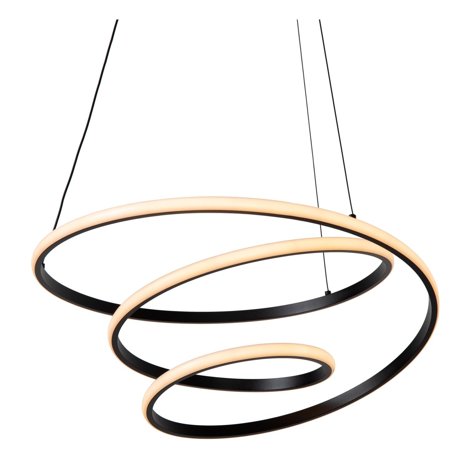ESPIRAL - Suspension - LED Var. - CCT - 1x40W 2700K/4000K - Noir | Essential
