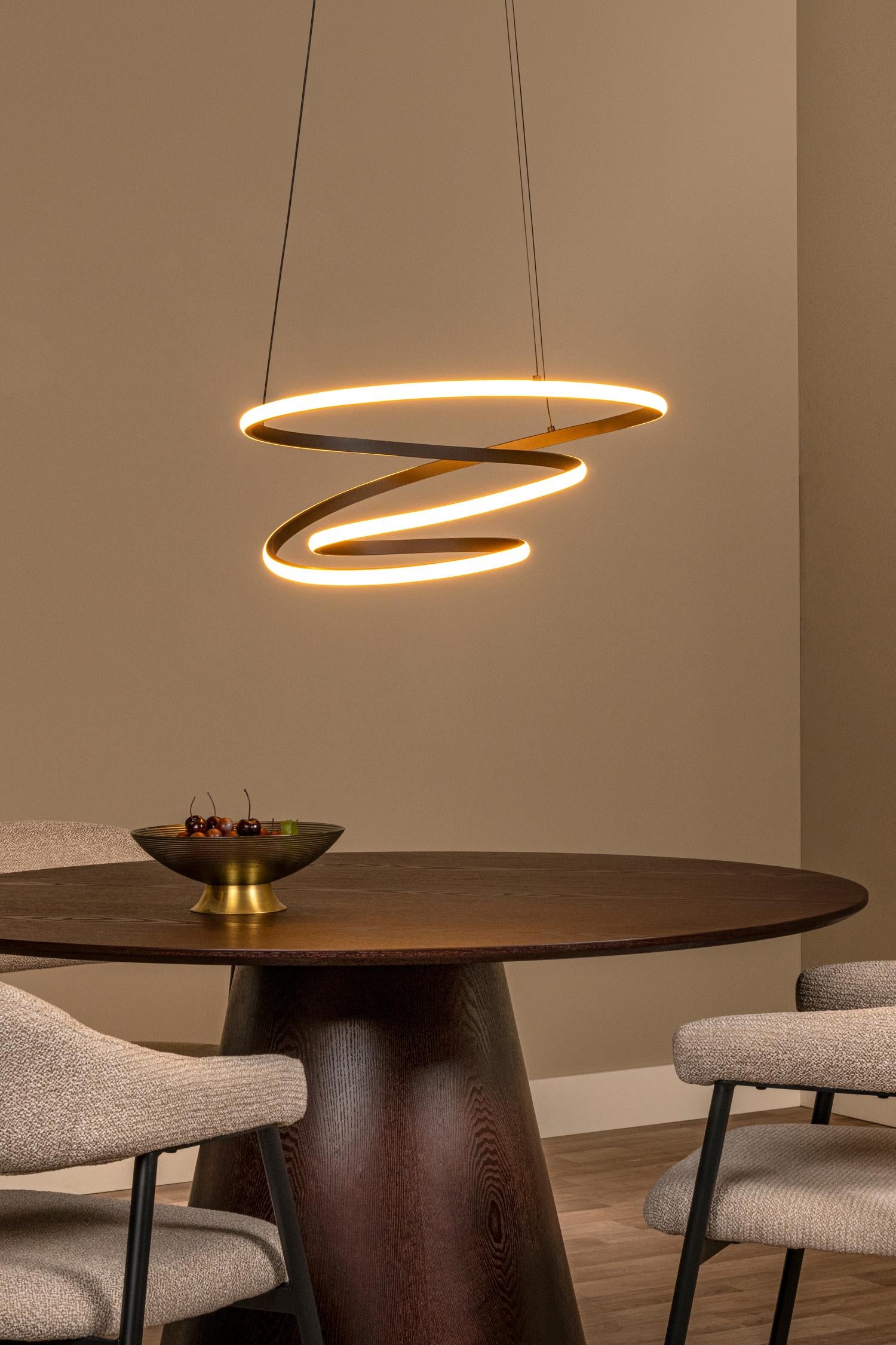ESPIRAL - Suspension - LED Var. - CCT - 1x40W 2700K/4000K - Noir | Essential