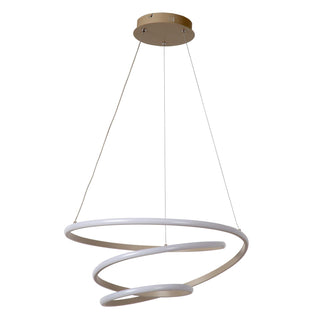 ESPIRAL - Hanglamp - LED Dimb. - CCT - 1x40W 2700K/4000K - Taupe | Essential