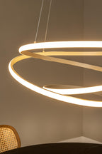 ESPIRAL - Hanglamp - LED Dimb. - CCT - 1x40W 2700K/4000K - Taupe | Essential