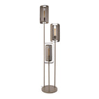 Floor lamp Mesh Rotate beige - 3-light, 170 cm high