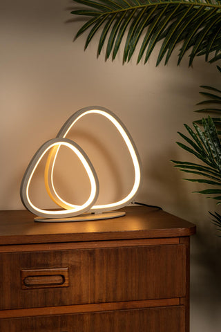 SAMLING - Table lamp - LED Dimmable - CCT - 1x16W 2700K/4000K - Taupe | Essential