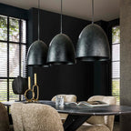 Suspension Kosmos anthracite - 3 lumières, largeur 120 cm