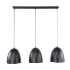 Suspension Kosmos anthracite - 3 lumières, largeur 120 cm