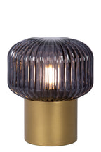 JANY - Lampe de table - Ø 16 cm - 1xE14 - Or mat / Laiton