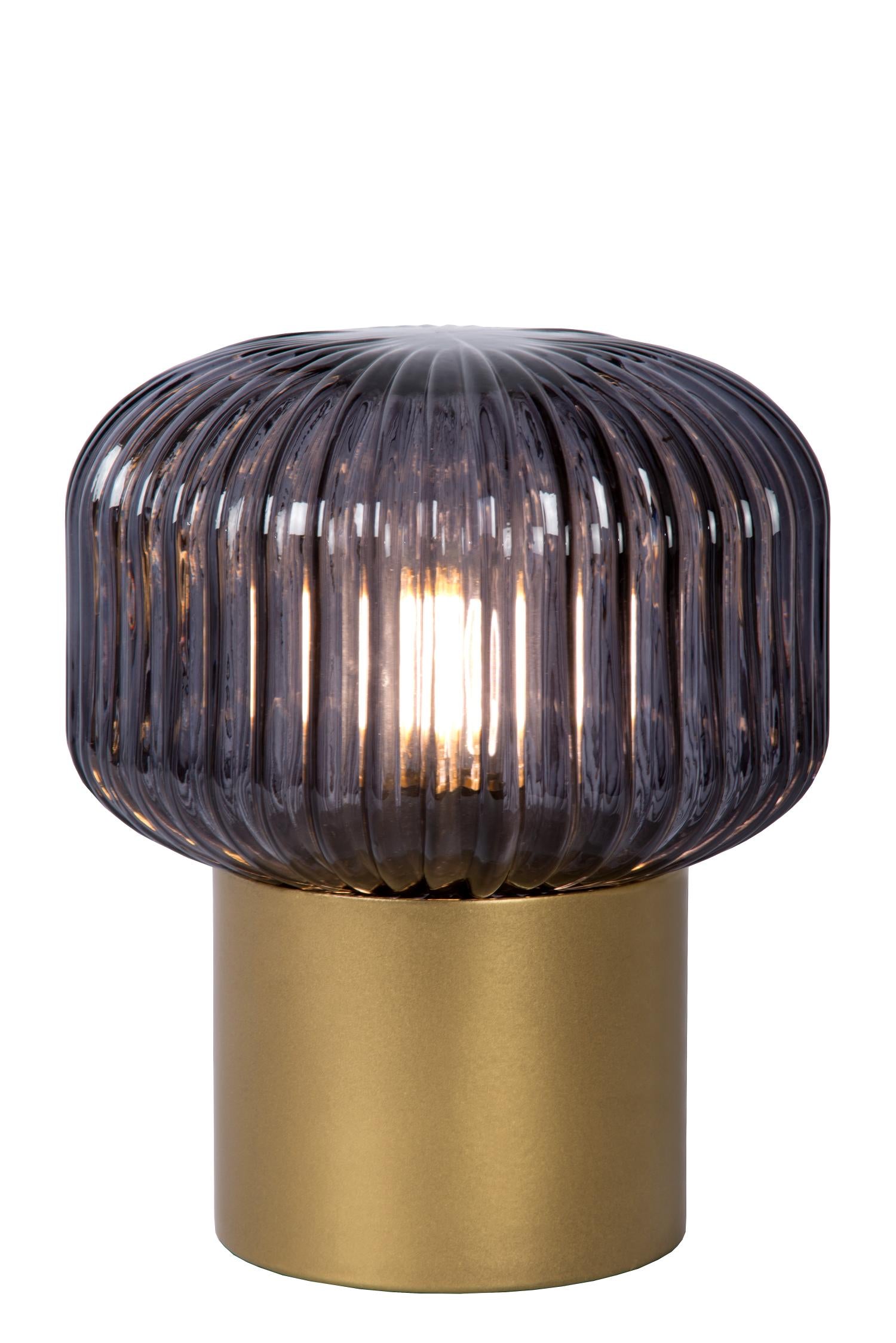 JANY - Table lamp - Ø 16 cm - 1xE14 - Matt Gold / Brass