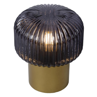 JANY - Lampe de table - Ø 16 cm - 1xE14 - Or mat / Laiton