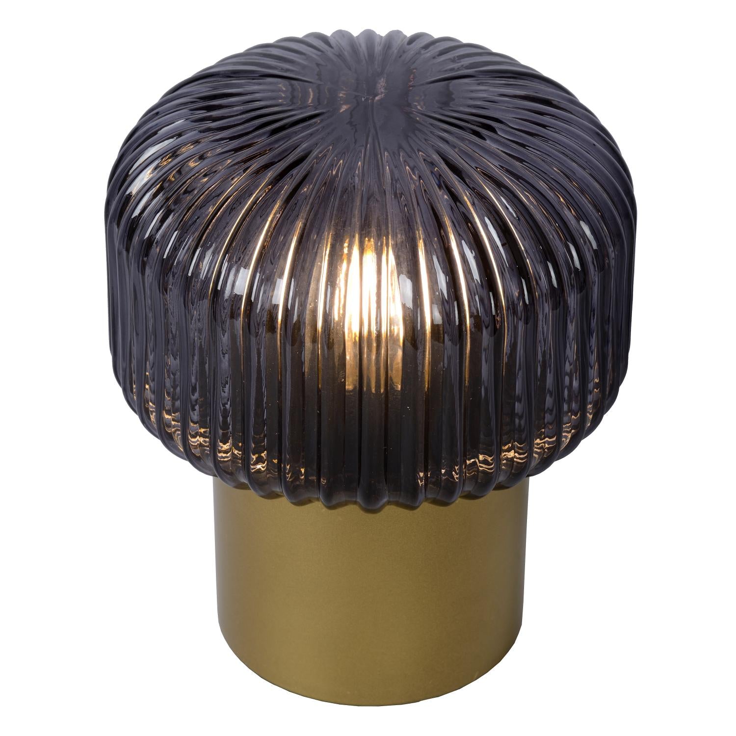 JANY - Lampe de table - Ø 16 cm - 1xE14 - Or mat / Laiton