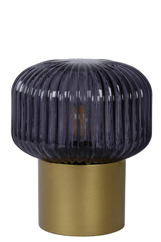 JANY - Lampe de table - Ø 16 cm - 1xE14 - Or mat / Laiton