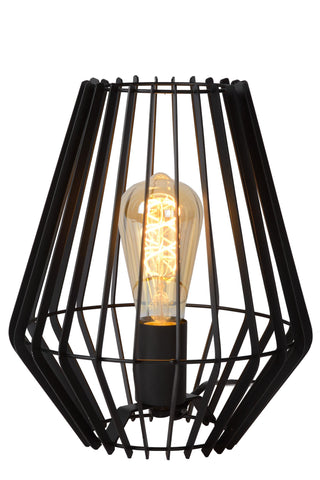 REDA - Lampe de table - 1xE27 - Noir