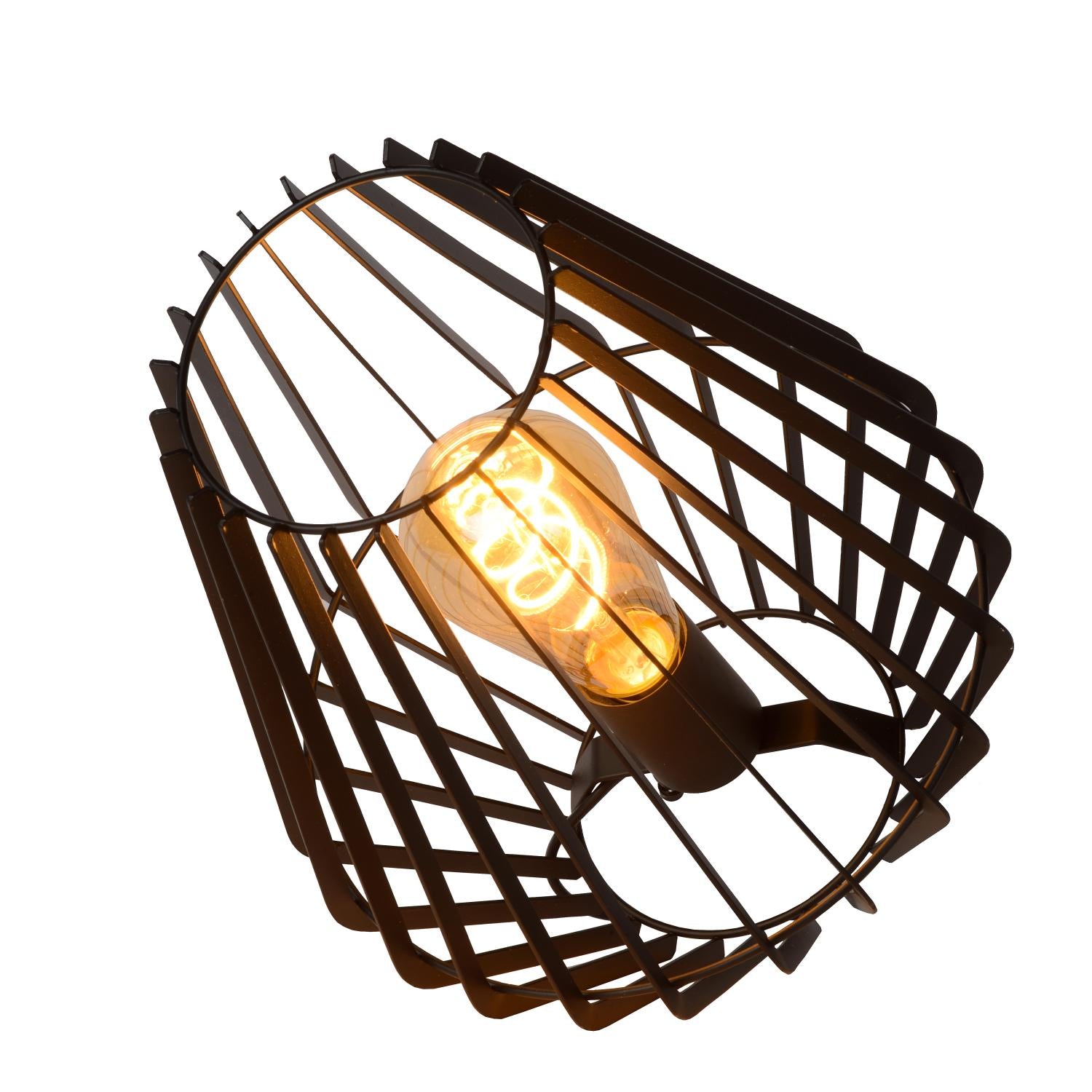 REDA - Lampe de table - 1xE27 - Noir