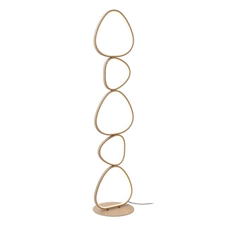 Lucide - SAMLING - Floor lamp - LED Dimmable - CCT - 1x48W 2700K/4000K - Taupe - IP20