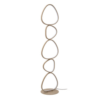 Lucide - SAMLING - Floor lamp - LED Dimmable - CCT - 1x48W 2700K/4000K - Taupe - IP20