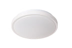 DASHER - Plafonnier Salle de bain - Ø 29,3 cm - LED - 1x12W 2700K - IP44 - Détecteur de mouvement et jour/nuit - Blanc