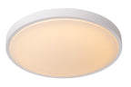 DASHER - Plafonnier Salle de bain - Ø 41 cm - LED - 1x24W 2700K - IP44 - Détecteur de mouvement - Blanc