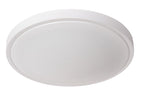 DASHER - Plafonnier Salle de bain - Ø 41 cm - LED - 1x24W 2700K - IP44 - Détecteur de mouvement - Blanc