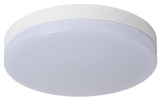 BISKIT - Plafonnière Badkamer - Ø 40 cm - LED - 1x36W 2700K - IP44 - Bewegingssensor - Wit