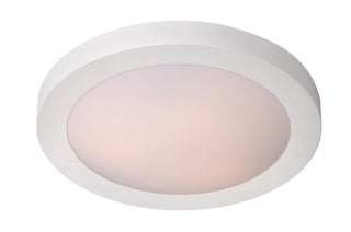 FRESH - Plafonnière Badkamer - Ø 35 cm - 2xE27 - IP44 - Wit