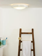 FRESH - Plafonnière Badkamer - Ø 35 cm - 2xE27 - IP44 - Wit