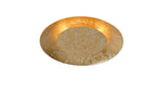 FOSKAL - Plafonnier - Ø 21,5 cm - LED - 1x6W 2700K - Laiton