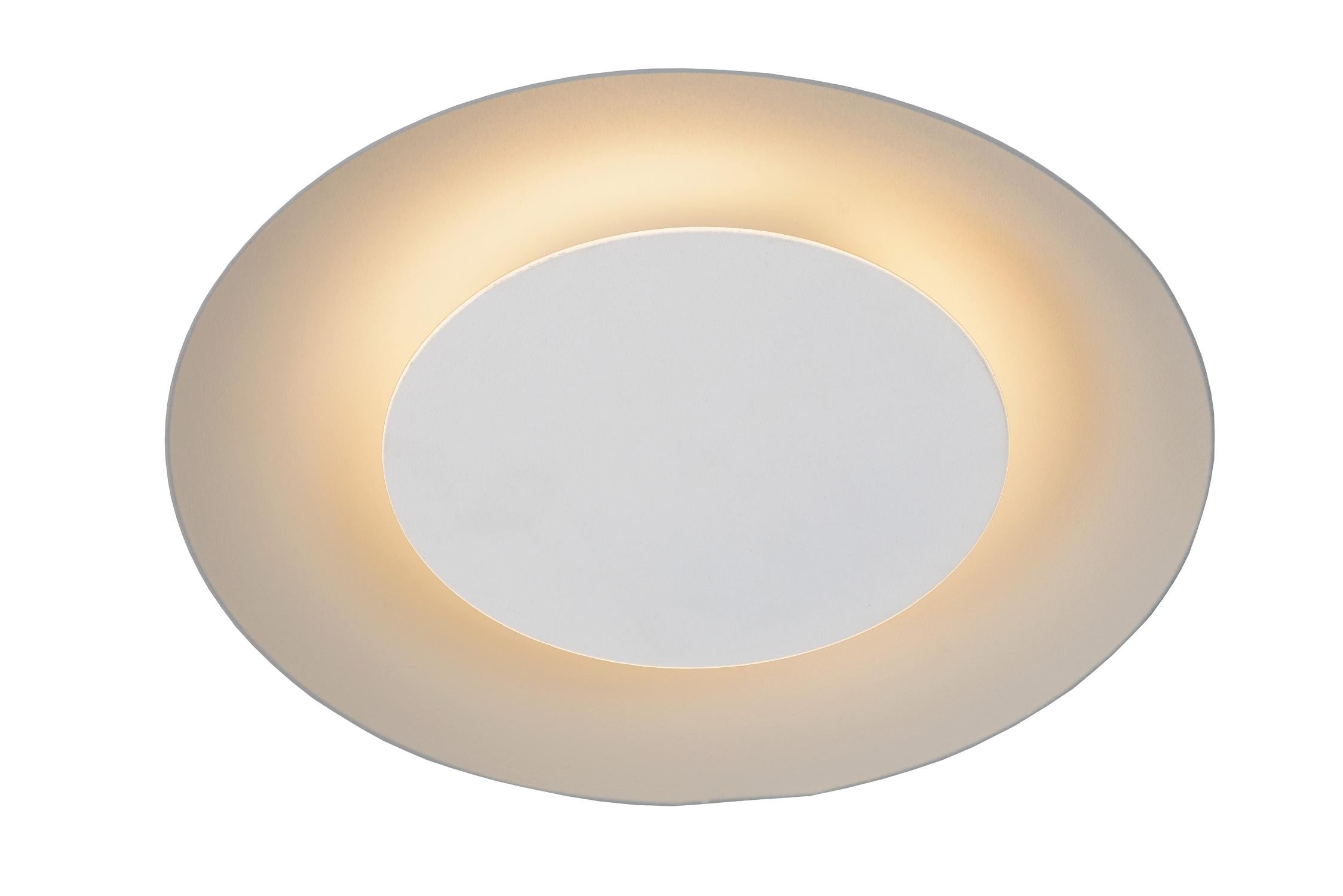 FOSKAL - Plafonnière - Ø 21,5 cm - LED - 1x6W 2700K - Wit