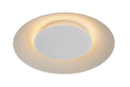 FOSKAL - Plafonnière - Ø 34,5 cm - LED - 1x12W 2700K - Wit