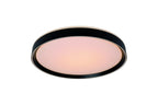 NURIA - Plafonnière - Ø 30 cm - LED 3 StepDim - 1x18W 2700K - Zwart
