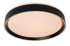 NURIA - Plafonnière - Ø 40 cm - LED 3 StepDim - 1x24W 2700K - Zwart