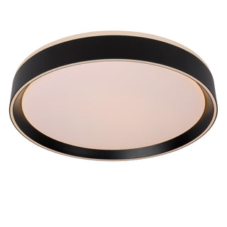 NURIA - Plafonnière - Ø 40 cm - LED 3 StepDim - 1x24W 2700K - Zwart