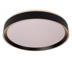 NURIA - Plafonnière - Ø 40 cm - LED 3 StepDim - 1x24W 2700K - Zwart