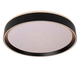 NURIA - Plafonnière - Ø 40 cm - LED 3 StepDim - 1x24W 2700K - Zwart